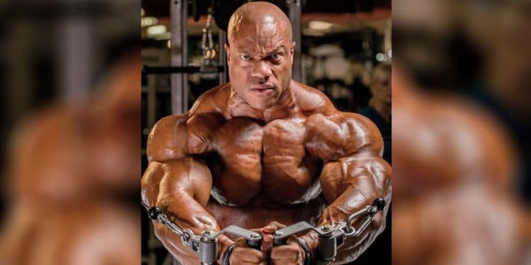 Phil Heath Chest and Arms