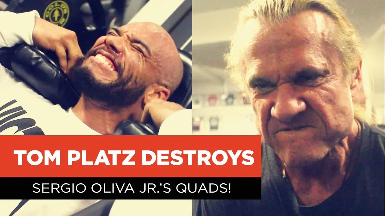 Tom Platz Destroys Sergio Oliva Jr.’s Quads!