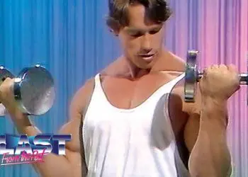 Throwback: Arnold Schwarzenegger Shows TV Host, How To Build Muscles