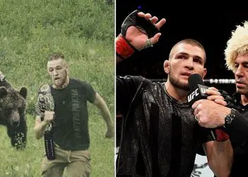 Khabib Nurmagomedov And Conor Mcgregor