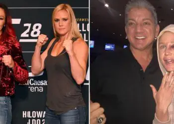 Bruce Buffer Shares Post-Fight Picture Of The “True Warrior” Holly Holm – UFC 219