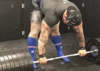 Watch: Thor Bjornsson’s Monster Bar-bending Deadlifts