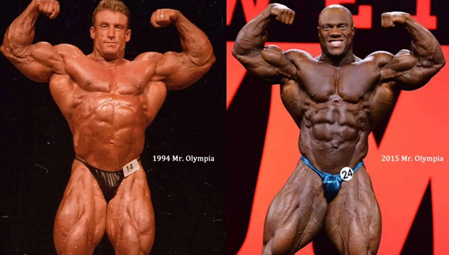 Phil Heath vs Dorian Yates