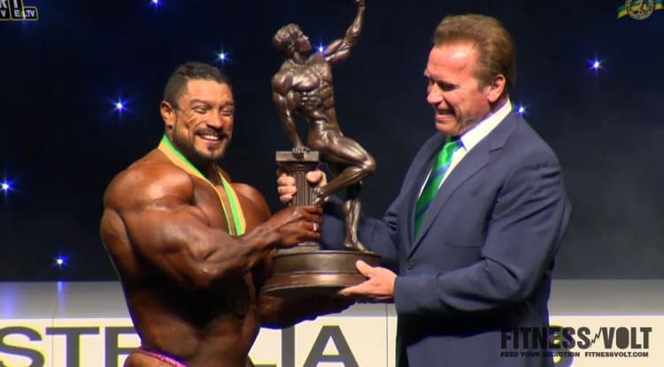 Roelly Winklaar is the new 2018 Arnold Classic Australia champion.