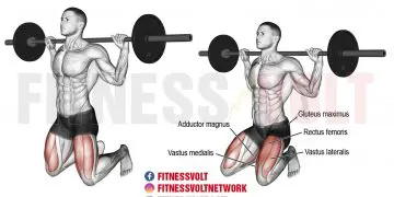 Barbell Kneeling Squat: Target Your Lower Body Muscles Effectively