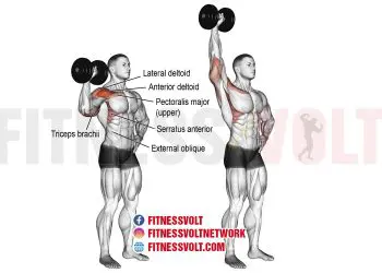 Dumbbell One-Arm Overhead Press
