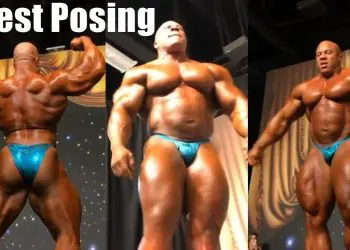 WATCH: Phil Heath Off-season Guest Posing At Phil Heath Classic April 28 2018