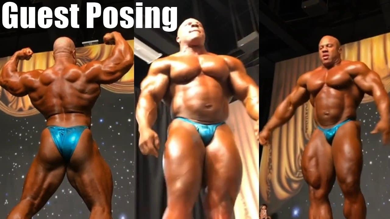Phil Heath Guest Posing at the 2013 NPC/IFBB Pittsburgh Championships -  YouTube