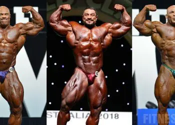 2018 Olympia List