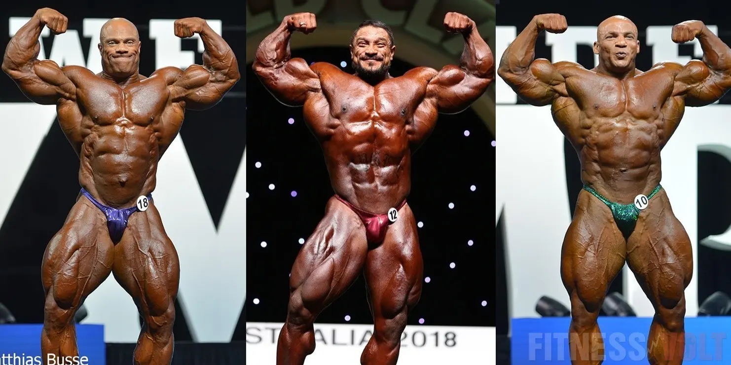 2018 Olympia List