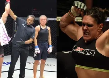 WATCH: 235-pound Gabi Garcia Chokes Out  Veronika Futina in The First Round at Road FC 47