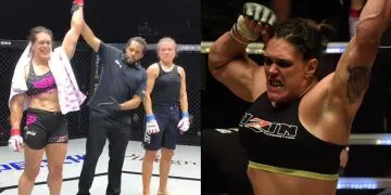 WATCH: 235-pound Gabi Garcia Chokes Out  Veronika Futina in The First Round at Road FC 47