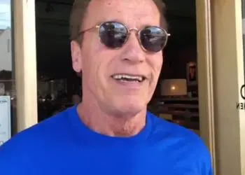Schwarzenegger after surgery