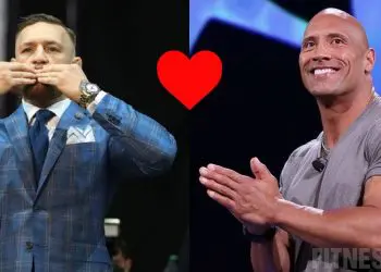 The Rock and Conor McGregor