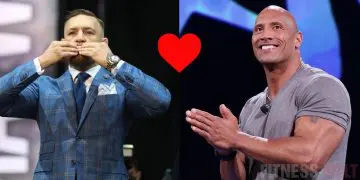 The Rock and Conor McGregor