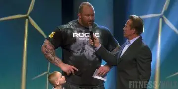 WATCH: Hafthor Bjornsson Says He Could Crush Conor McGregor in Just 10-Seconds