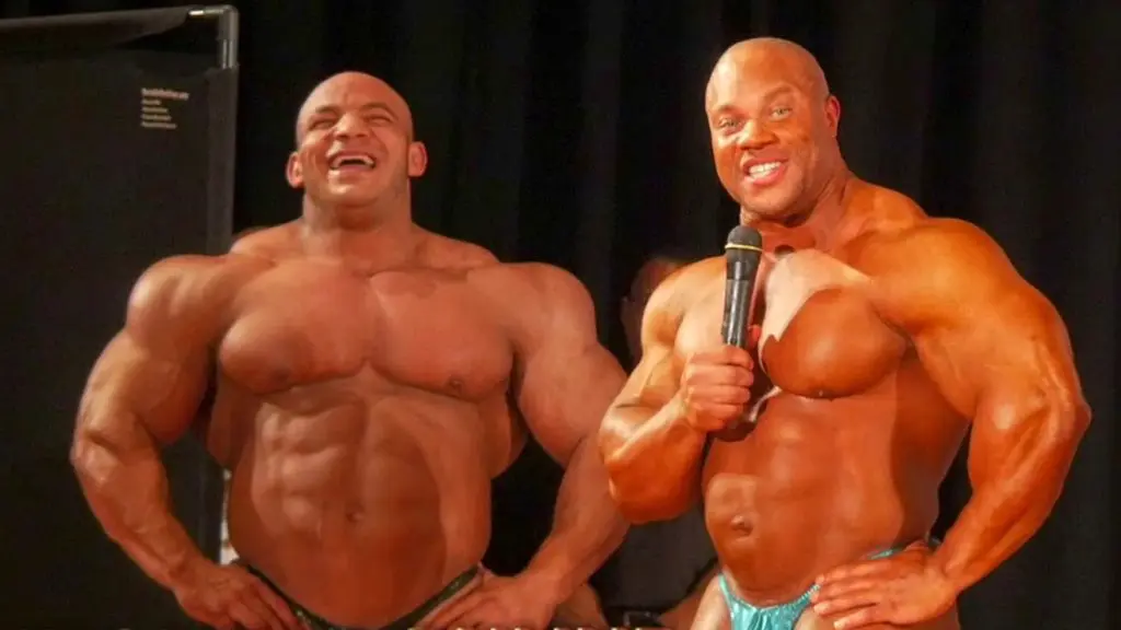 Big Ramy and Phil Heath