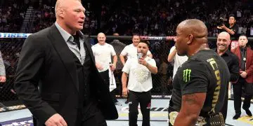 Brock Lesnar and Daniel Cormier