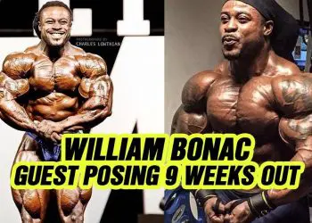 WATCH: William Bonac Guest Posing Around 9 Weeks Out Mr. Olympia