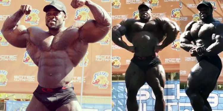 Brandon Curry Shows Off Jacked Physique
