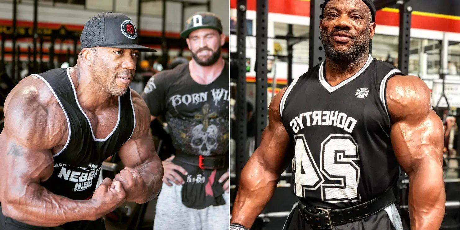 Dexter Jackson and Shawn Rhoden