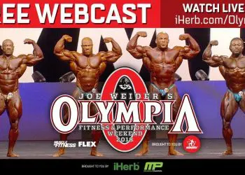 2018 Mr. Olympia Live Stream