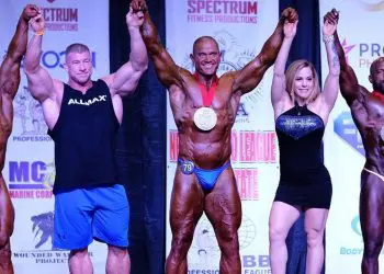Mark Bell Wins His First Ever Bodybuilding Show