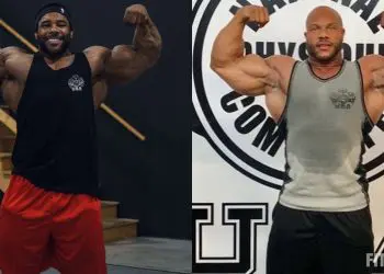 Nathan De Asha Mocks Phil Heath