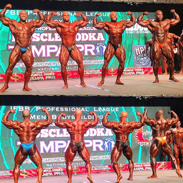 2018 Tampa Pro Results For Bodybuilding, Fitness And Bikini Pictures