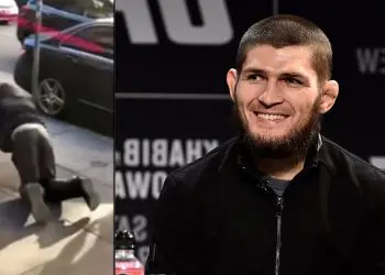 Video: Khabib Nurmagomedov Paying Homeless People Do Push Ups And Then Laughing At Them