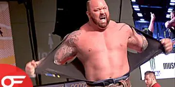 WATCH: The Mountain Hits 440lbs On Overhead Press