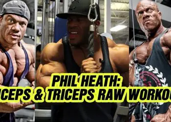 Phil Heath Biceps & Triceps Raw Workout