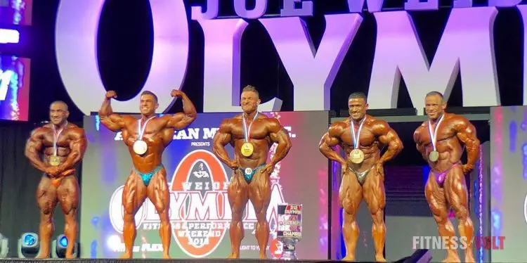 Olympia 2018 Men’s 212 Results