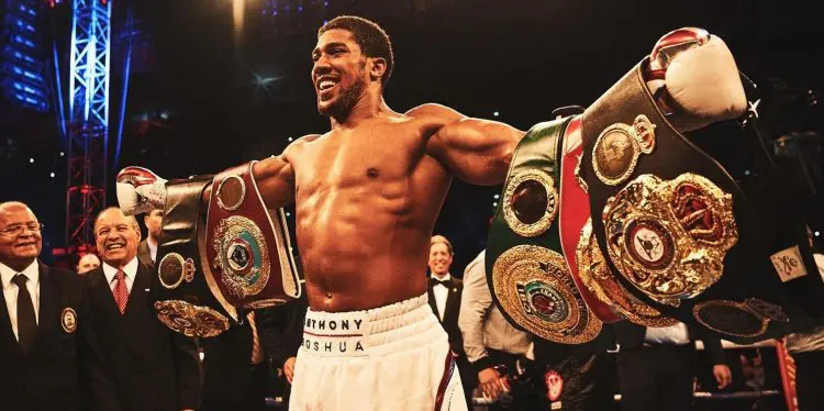 Anthony Joshua def. Alexander Povetkin by TKO at 1:59 of Round Seven