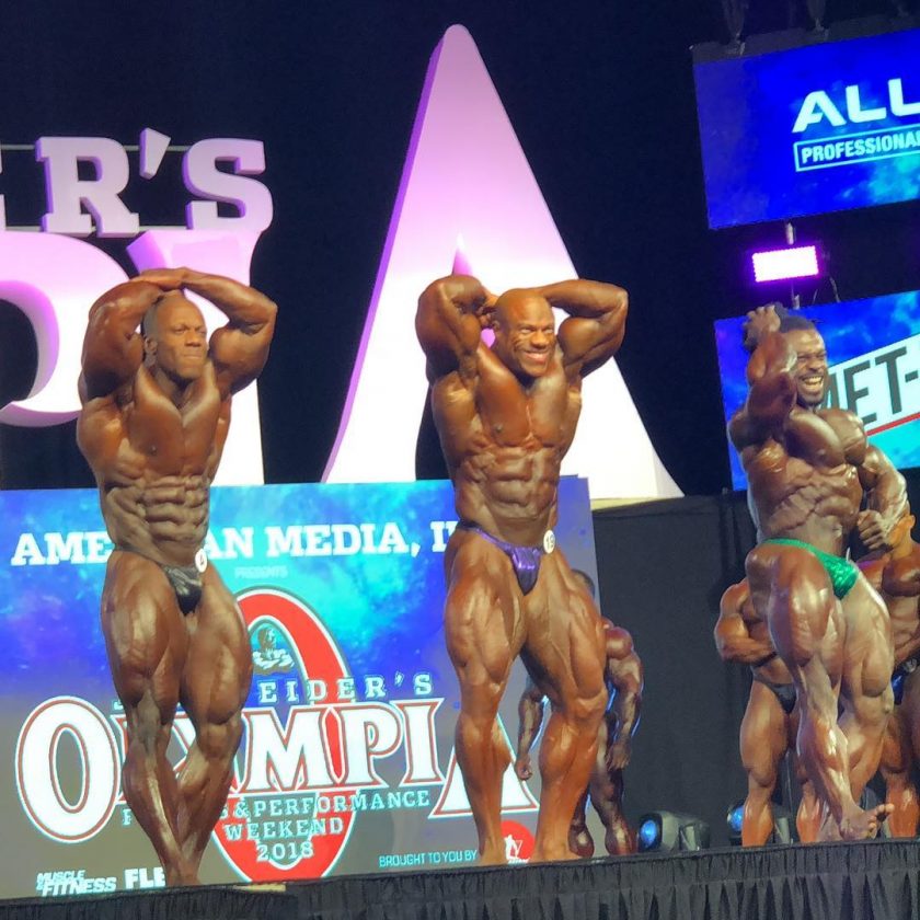 2018 Olympia: Open Bodybuilding Callout Report – Picture & Video ...