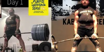 Chris Duffin Plans To Deadlift 880lbs Every Day For Month To Raise Fund For Cancer Research