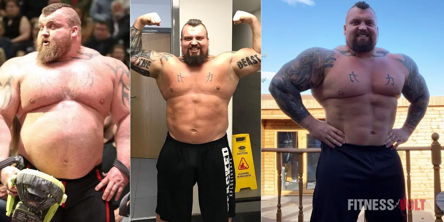 Eddie Hall Transformation