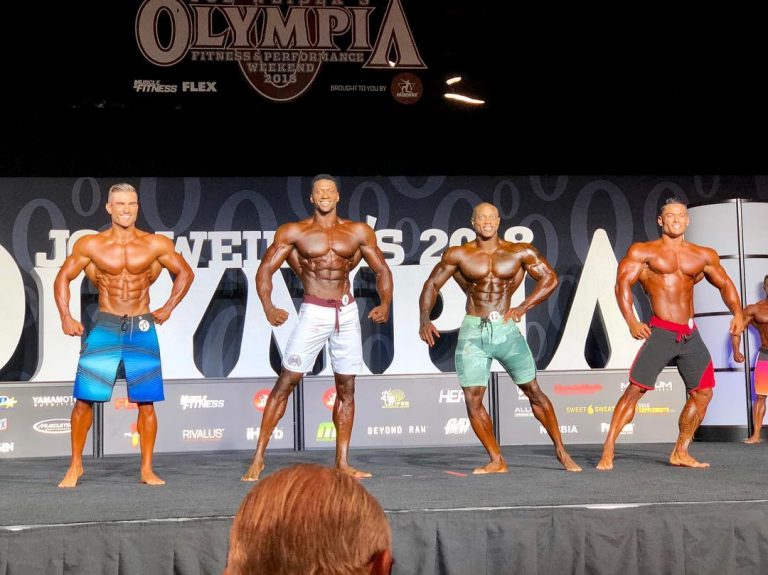 2018 Olympia Men’s Physique Results Fitness Volt