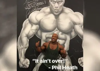 Phil Heath back in the gym "It ain't over"