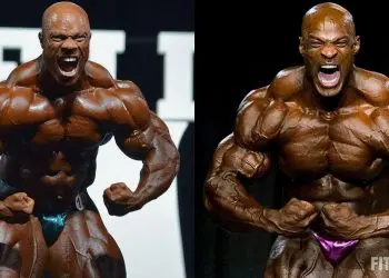 Ronnie Coleman and Phil Heath