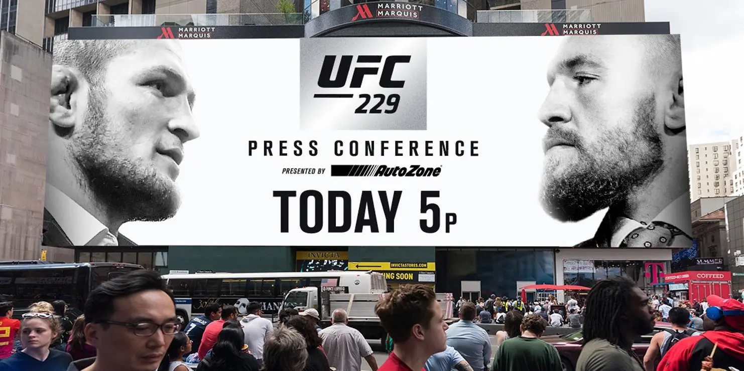 UFC 229 Khabib Nurmagomedov vs. Conor McGregor New York Press Conference Live Stream