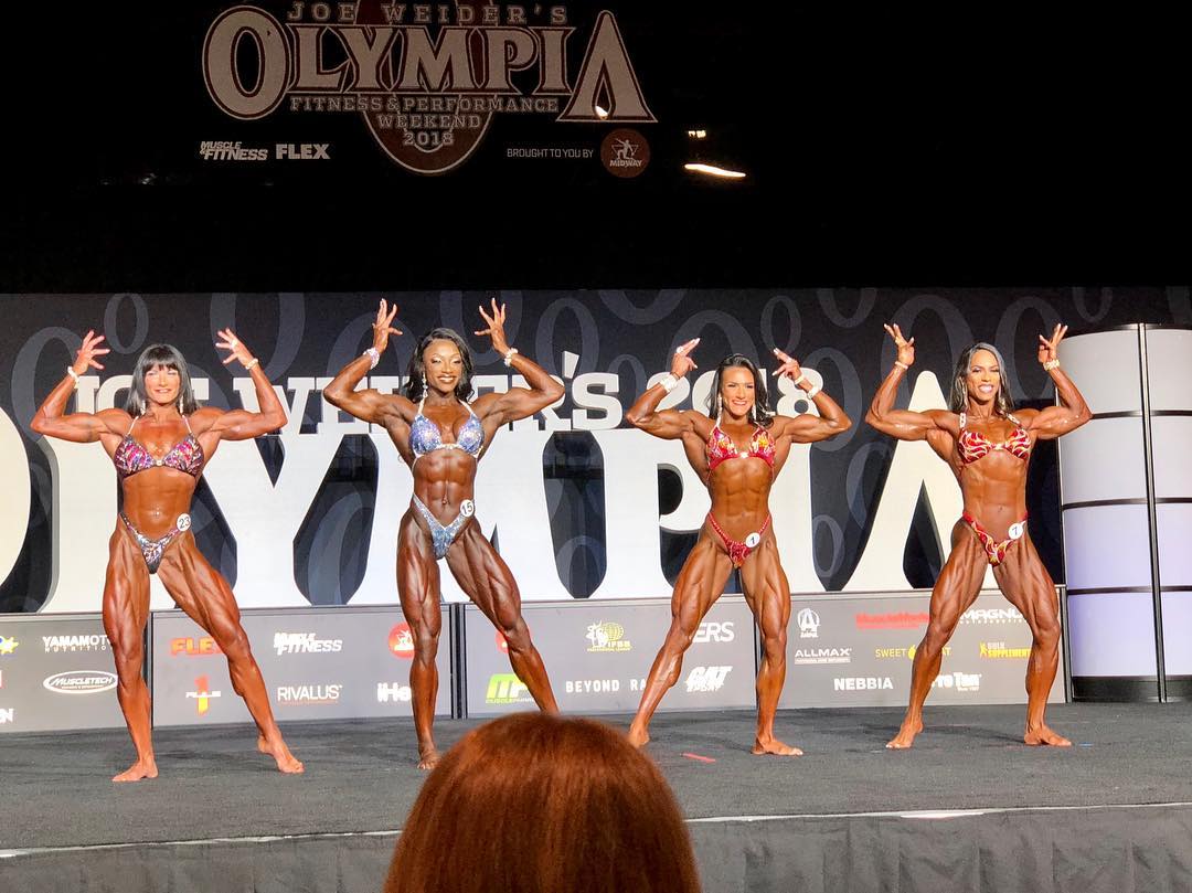 2018 Olympia Women’s Physique Physique Results Fitness Volt