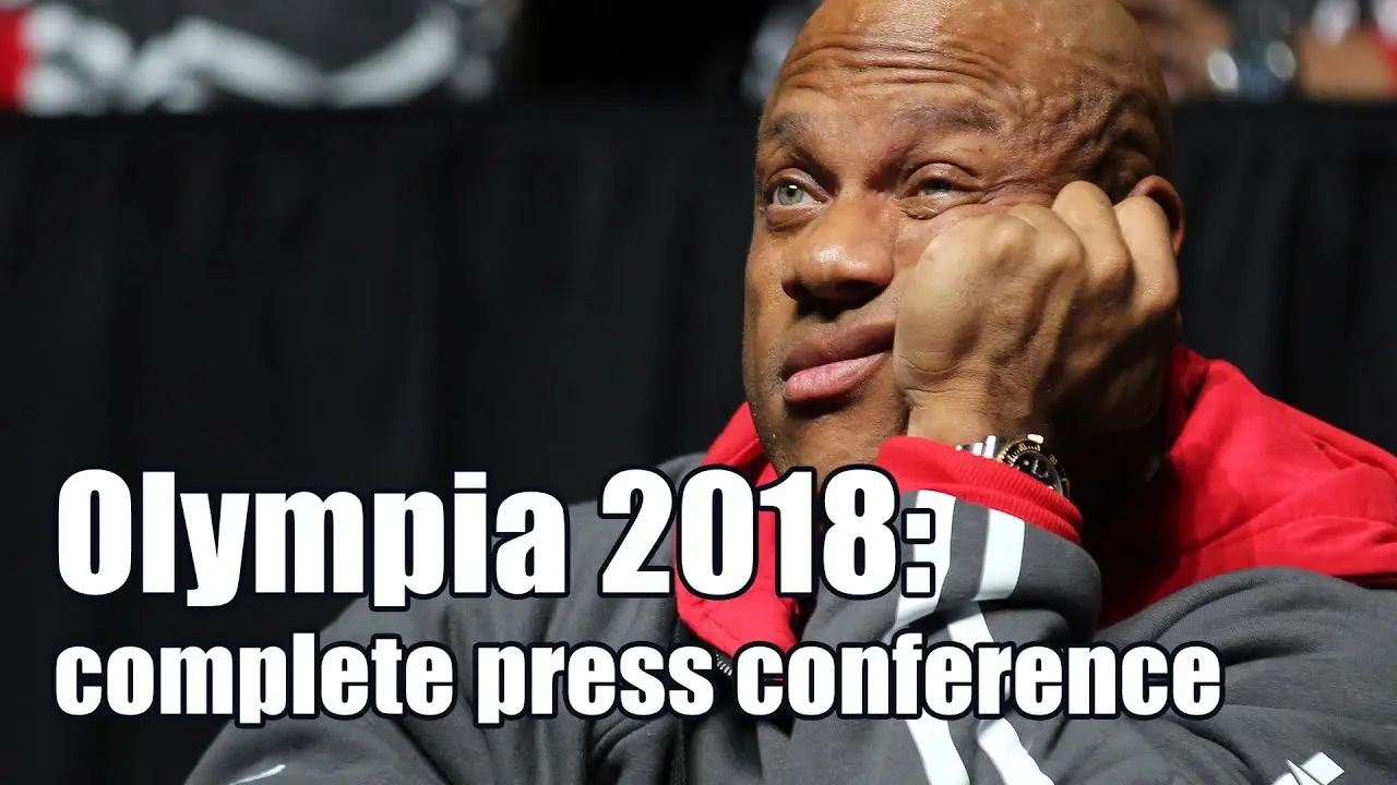 Mr. Olympia 2018 full press conference
