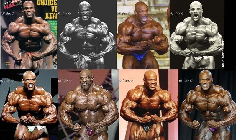 Evolution of Ronnie Coleman