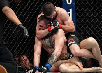 Close Up Video: Listen Khabib Was Yelling At Mcgregor While Battering His Face At UFC 229