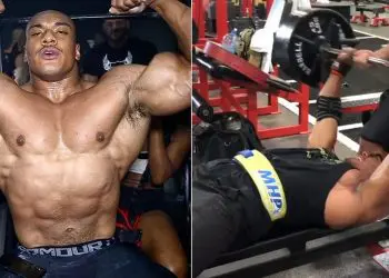 Larry Wheels Blows Everyone’s Mind With 500-Lb Bench Press For 11 Reps