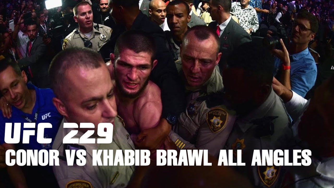 Watch Khabib Jumps The Fence And Attacks Dillon Danis, Sparks NearRiot