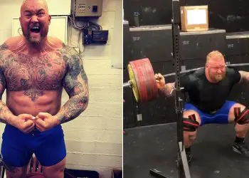 Hafthor Bjornsson Squated Outstanding 880 lbs!