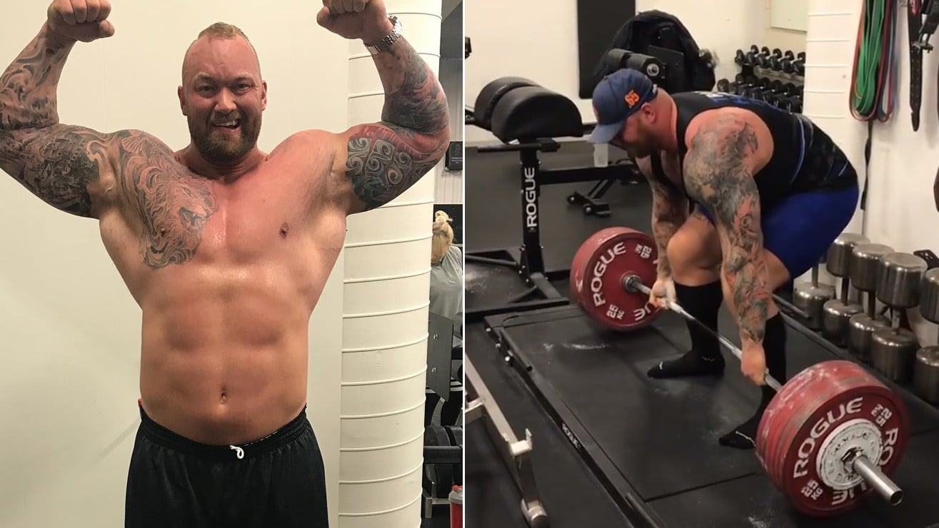 Hafthor Bjornsson Will Take Part At Powerlifting Meet On December 15th