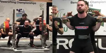 Australian Powerlifter Nathan Tanis Squats Nearly 4x His Body Weight